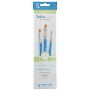 Princeton Select Artiste Brush Set No. 4 - Set of 3