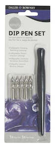 Calligraphy Feature Collection: Daler Rowney Simply Dip Pen Set