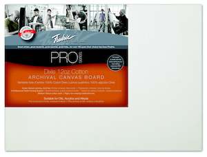 Canvas Panels: Fredrix Archival Cotton Canvas Boards