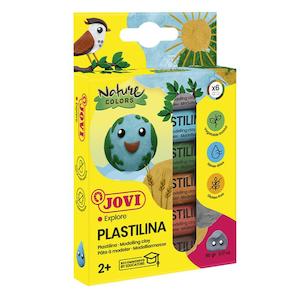 Jovi Plastilina Modelling Clay Sticks Pack of 6 Nature Colours