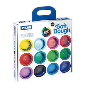Milan Super Colours Assorted Soft Dough Set Of 16