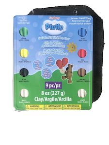 Clay Dough Modelling: Sculpey 6100 Pet Pals 9 Piece Kit