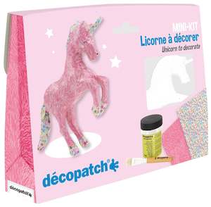 Craft: Decopatch Unicorn Mini Mache Kit