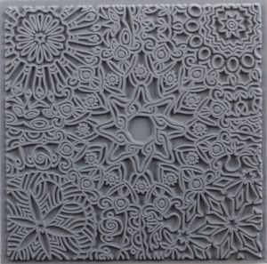 Craft: Cernit 9cm Mandala Texture Plate