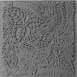 Craft: Cernit 9cm Leaves Texture Plate