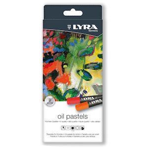 Art Supplies: Lyra Oil Pastels Assorted Set of 12