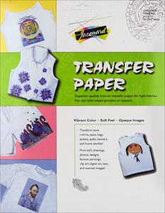 Craft Blanks Bases: Jacquard Iron-on Transfer Paper Pack Of 3