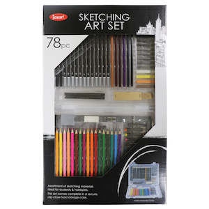 Jasart 78 Piece Sketching Set