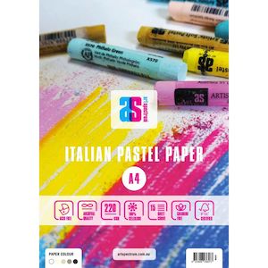 Art Spectrum Assorted Greys 220gsm 15 Sheet Pastel Pads