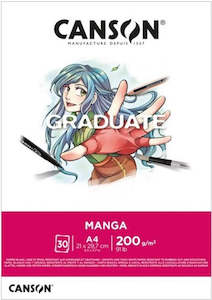 Canson Graduate Manga 200gsm 30 Sheet Pads