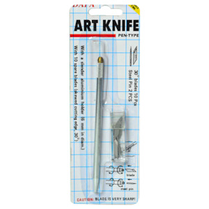 Knives Blades: Dafa C-605 Art Knife & 10 Blades