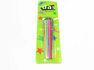 Das Brush Set Of 6 Synthetic Hair Brushes