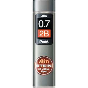 Pentel Ain Stein Leads 0.7mm Tube/40 Box Of 12