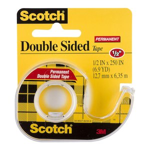 Scotch Double Sided Tape Dispenser 136 12.7mmx6.35m