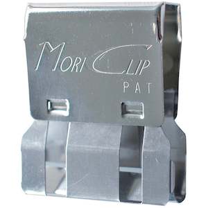 Carl Mori Clip Clip Paper Mc55 Large Silver 12 Pieces