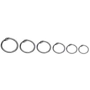 Book Rings: Esselte Hinged Rings No.4 38mm Box Of 100