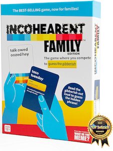 Party Games: Incohearent Family Edition Board Game