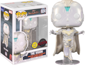 WandaVision - The Vision Glow in the Dark Pop! Vinyl Figure