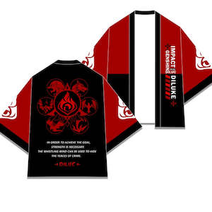 Genshin Impact Diluc Cosplay Kimono