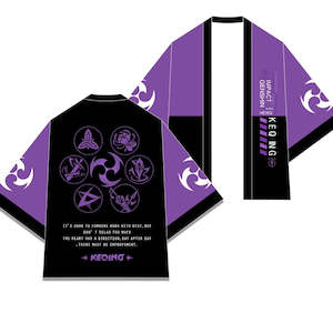 Genshin Impact Keyqing Cosplay Kimono