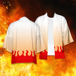 Demon Slayer Rengoku Cosplay Kimono