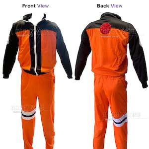 Naruto Uzumaki Cosplay Tracksuit Jacket and Pants