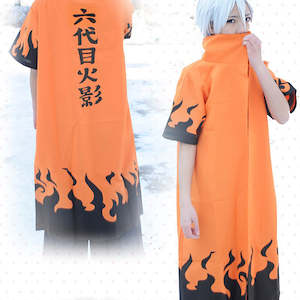 Naruto 6th Hokage Cosplay Cloak