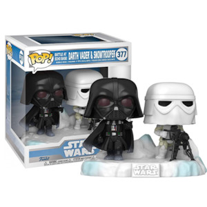 Star Wars Pop Vinyls: Star Wars: Battle at Echo Base Series Ð Darth Vader and Snowtrooper Pop! Vinyl Figure