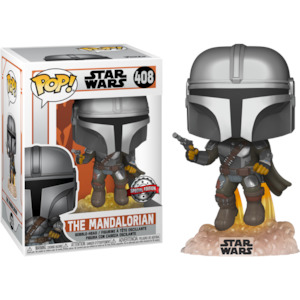 Star Wars - The Mandalorian with Blaster Pop! Vinyl Figure