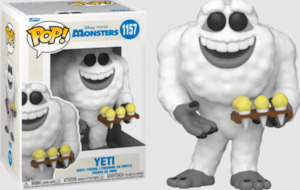 Disney Pop Vinyls: Disney Monsters Inc - Yeti Pop! Vinyl Figure