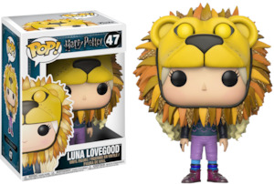 Harry Potter Pop Vinyls: Harry Potter - Luna Lovegood (Lion Hat) Pop! Vinyl Figure