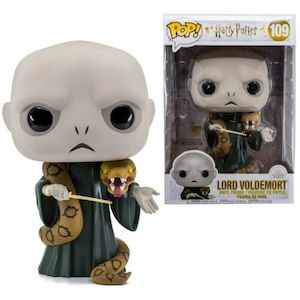 Harry Potter Pop Vinyls: Harry Potter - Lord Voldemort with Snake 10" Pop! Vinyl Figure