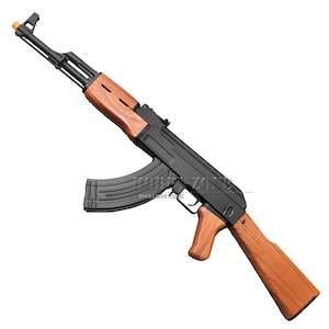 High End Gel Ball Blasters: "Black Forest Mousse" JM Gen 11 AK47 Gel Ball Blaster [ID Check R18 + Requires Any One Membership: Airsoft, Paintball, or NZDA]