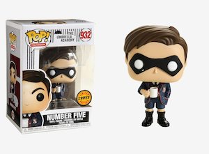 Chase Pop: The Umbrella Academy - Number Five Pop! Vinyl Figure - Chase Edition