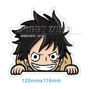 One Piece Luffy Vinyl Decal Sticker