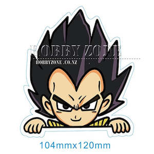 Dragon Ball Z Vegeta Vinyl Decal Sticker