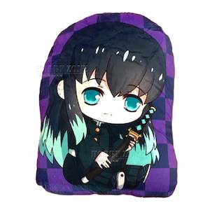 Cushions: Demon Slayer Muichiro Plush Velvet Cushion