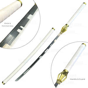 Bleach - Kenpachi Zaraki’s Nozarashi Katana Zanpakutō - 11th Division Captain’s Sword
