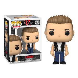 U2 - Larry Mullen Jr. Holding Drumsticks in Rockstar Outfit Pop! Vinyl Figure