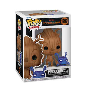 Guillermo del Toro’s Pinocchio - Pinocchio with Sebastian J. Cricket Pop! Vinyl Figure