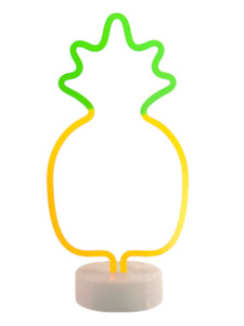 Cushions: Pineapple Neon Light