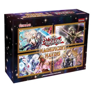 Yu Gi Oh: Yu-Gi-Oh! Magnificent Mavens Box Set 1st Edition - 70 Card Sleeves and Ultra Rare Cards