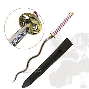Demon Slayer – Serpent Hashira Obanai Iguro Nichirin Sword – Premium Version