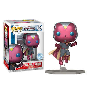 Captain America: Civil War – Vision in Metallic Red & Gold Suit Floating Pose &hellip;