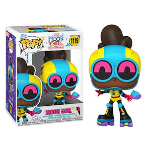 Marvel Merchandise: Marvel – Moon Girl in Yellow & Blue Suit with Pink Goggles on Roller Skates Pop! Vinyl Figure