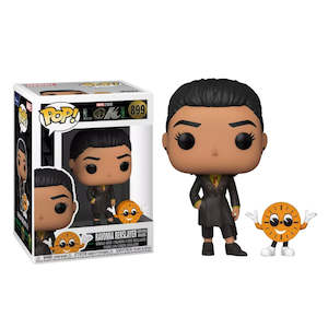 Marvel Merchandise: Loki – Ravonna Renslayer in Brown TVA Suit with Miss Minutes Pop! Vinyl Figure