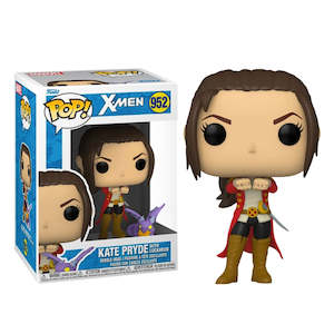 X-Men – Kate Pryde with Lockheed and Red Pirate Coat Pop! Vinyl Figure