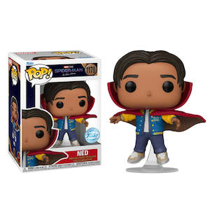 Marvel Merchandise: Spider-Man: No Way Home – Ned in Yellow and Blue Midtown School Jacket Pop! Vinyl Figure