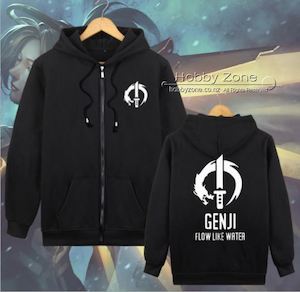 Hoodies: Overwatch - Genji Zip-Up Jacket - Cotton Hoodie