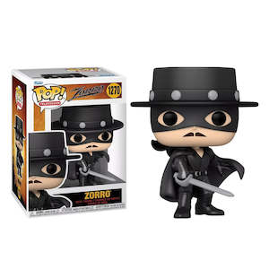 Dc Pop Vinyls: Zorro in Black Mask & Cape Holding Rapier Pop! Vinyl Figure